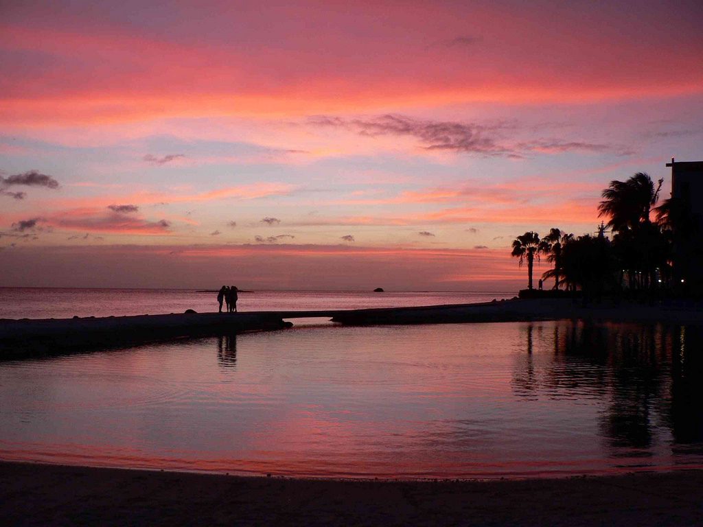 Caribbean sunset, Aruba