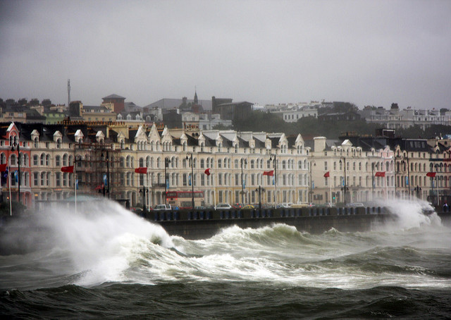 Stormy day on the promenade Photo by: Jim Weir CC BY 2.0