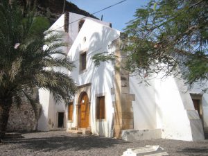 Church of Nossa Senhora do Rosario, the world's oldest colonial church, built 1495 Cidade Velha, Santiago Cabo Verde
