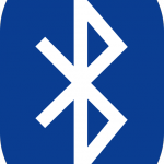 Bluetooth Logo. The symbol refers to the letters HB.