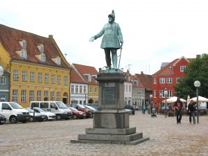 Koge, Statue of King Frederik VII by H.W. Bissen Photo by: Hubertus45 CC BY-SA 3.0